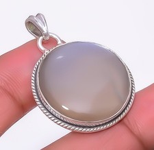 Moonstone - Sri Lanka 925 Sterling Silver Pendant 1.56" P9197288, Christmas Gift