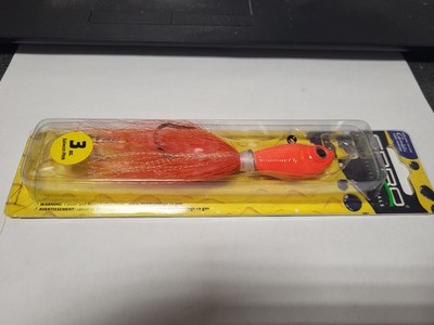 1 Spro Prime Bucktail Jig 3oz. Salmon Pink - FREE SHIPPING