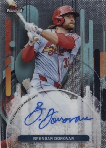 2025 Topps BRENDAN DONOVAN Rickwood Field On Card Auto Relic 19/25 