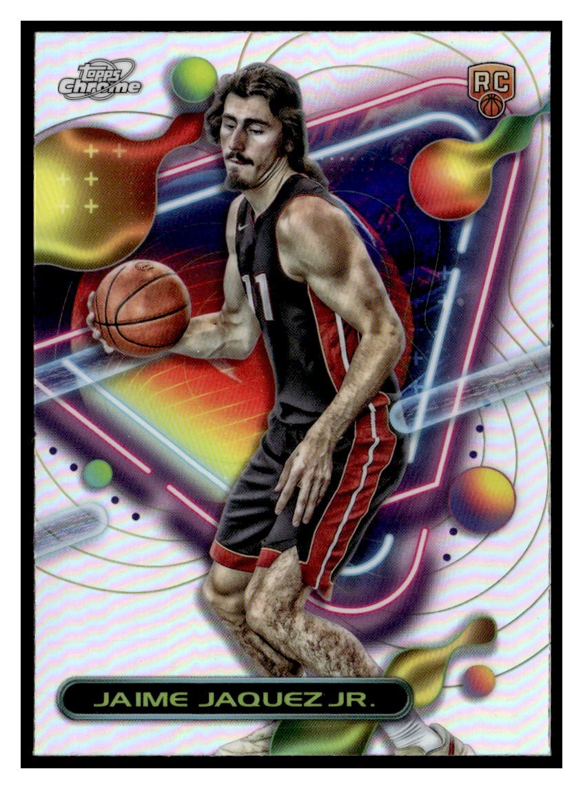 2023-24 Topps Cosmic Chrome Refractors #166 Jaime Jaquez Jr. ROOKIE RC PARALLEL