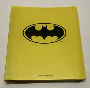 Legends of Entertainment Batman 3-Ring Binder 180ct 9-Pocket 21202 1964