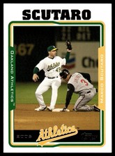 2005 TOPPS BASEBALL CARD MARCO SCUTARO #548 OAKLAND ATHLETICS 7018