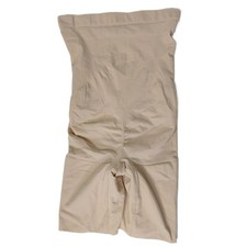 SPANXsculpt Seamless Power High-Waisted Mid-Thigh Shorts Soft Nude Large EUC