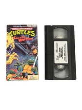 Teenage Mutant Ninja Turtles Case of the Killer Pizzas VHS 1989 Animation TMNT