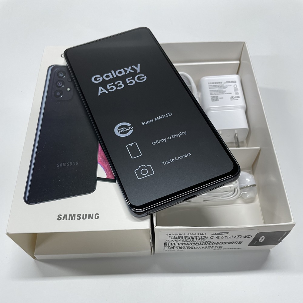 Samsung Galaxy A53 5G - 128 GB - Awesome Blue (Unlocked) for sale