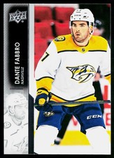 2021-22 Upper Deck Dante Fabbro #352 Nashville Predators