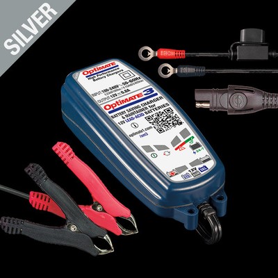 Tecmate Optimate 3 Global Battery Charger Desulfating Maintainer Maintenance ...