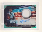 KANON CATCHINGS 2023 TOPPS CHROME OTE RPA ROOKIE PATCH AUTO AQUA OTE /99 Q9989