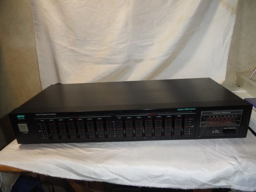 MCS 5000 DIGITAL SERIES STEREO GRAPHIC EQUALIZER MODEL #683-2256E JAPAN TESTED