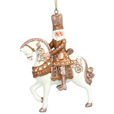 Gisela Graham Nussknacker Christbaumschmuck zu Pferd Hängeschmuck