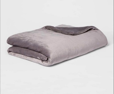Threshold 55 x80  Micro Plush 15 lb Weighted Blanket, New