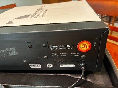 ◆動作品Nakamichi BX-125 カセットデッキ 値下げしました!】【中古・現状】Nakamichi BX-125【TN
