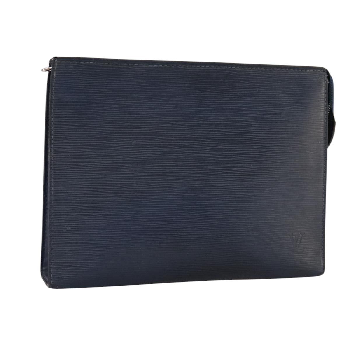 LOUIS VUITTON Epi Poche Toilette 26 Pouch Andigo Blue M41367 LV Auth 106331