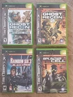 New ListingNM XBOX Tom Clancy's Game Lot Splinter Cell, Rainbow Six 3, Ghost Recon CIB s