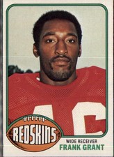 1976 Topps Frank Grant Rookie #151 Washington Redskins