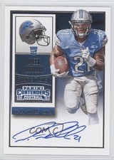 2015 Panini Contenders Rookie Ticket RPS Ameer Abdullah (Base) #202 Auto 4a1