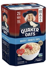 Quaker Quick 1-Minute Oats 160 oz., 2 Bags