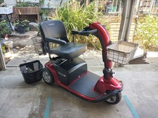 Used Pride Victory 10 Mobility Scooter 3 Wheel w Charger and Front/Rear Baskets