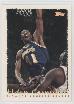 1994-95 Topps Spectralight Elden Campbell #379 1f8