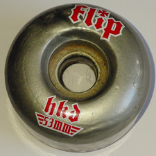 FLIP SKATEBOARD WHEEL - HKD. - Liquid Silver-  Single new wheel