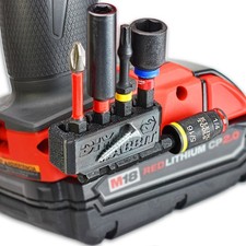 Magnetic Bit Holder for Milwaukee M18 Fuel 1/4&rdquo; Impact Drill Surge Driver
