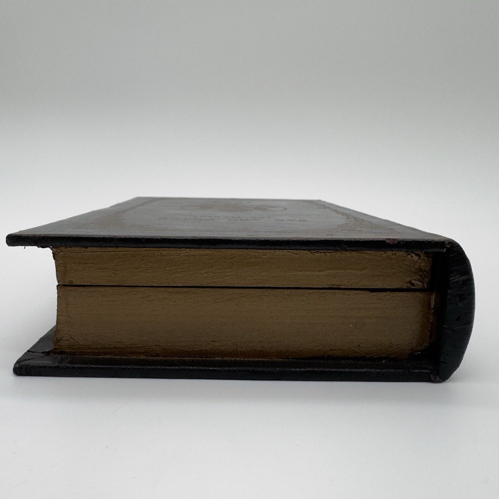 War and Peace Leo Tolstoy Decorative Book Box Faux Leather Hidden Storage