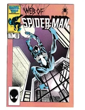 Web of Spider-Man #22 (Marvel Comics January 1987) High Grade VF+ 8.5