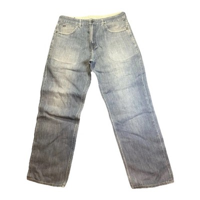 Vintage Ecko Unltd Baggy Jeans Pants 38x32 Skate Wide Leg Y2K Grunge Hip Hop