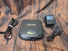 Sony Discman D-143 Portable CD Player 1-Bit DAC Digital Mega Bass - Tested