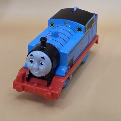 2013-Gullane-Thomas-Limited-Mattel Motorized-Engine Blue Locomotive Works