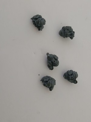 Incursors Bits Bare Heads x5 Random Phobos  Primaris Space Marines 40k Bitz