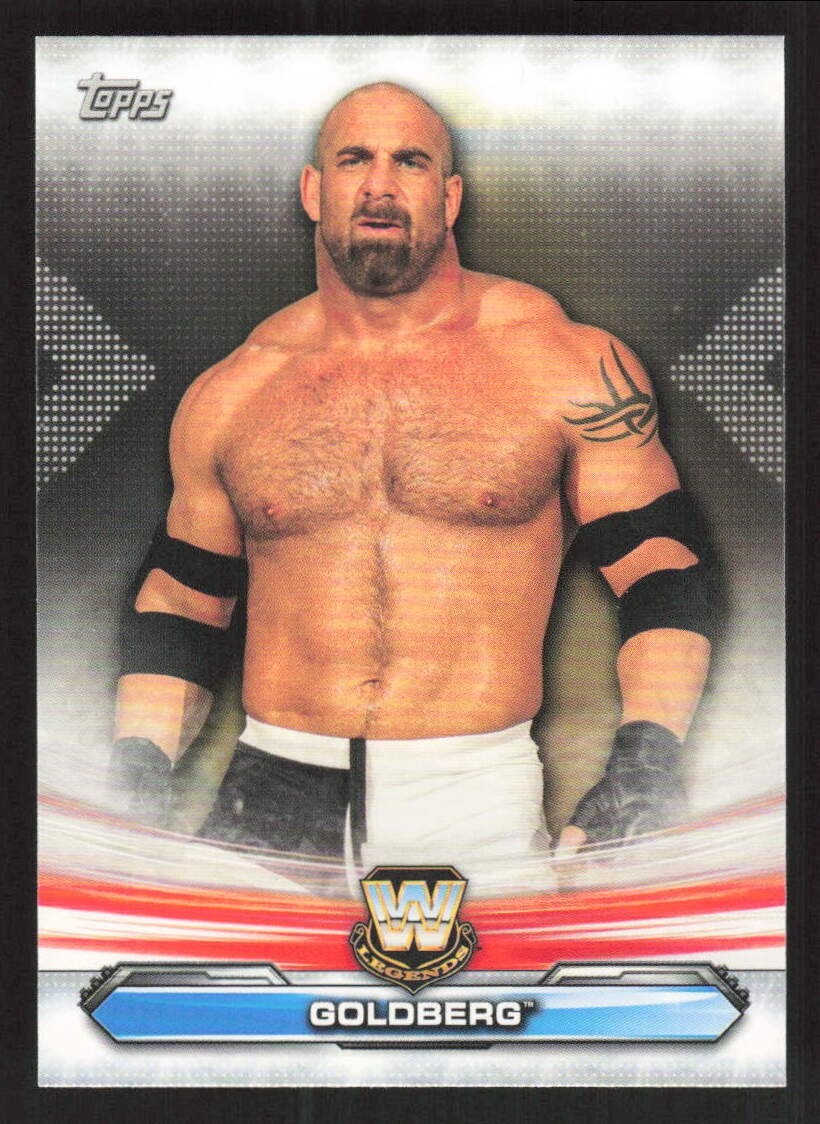 2019 Topps WWE RAW Legends of Raw Goldberg #LR-5