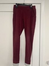 girls Art Class burgundy leggings size XL 14/16 