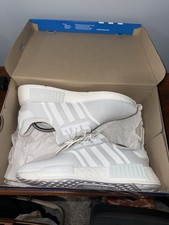adidas NMD_R1 Primeblue Triple White Cloud Wh...