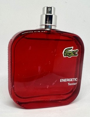 Energetic by Lacoste Tester for Men 3.3oz/100ml No Cap, No Box