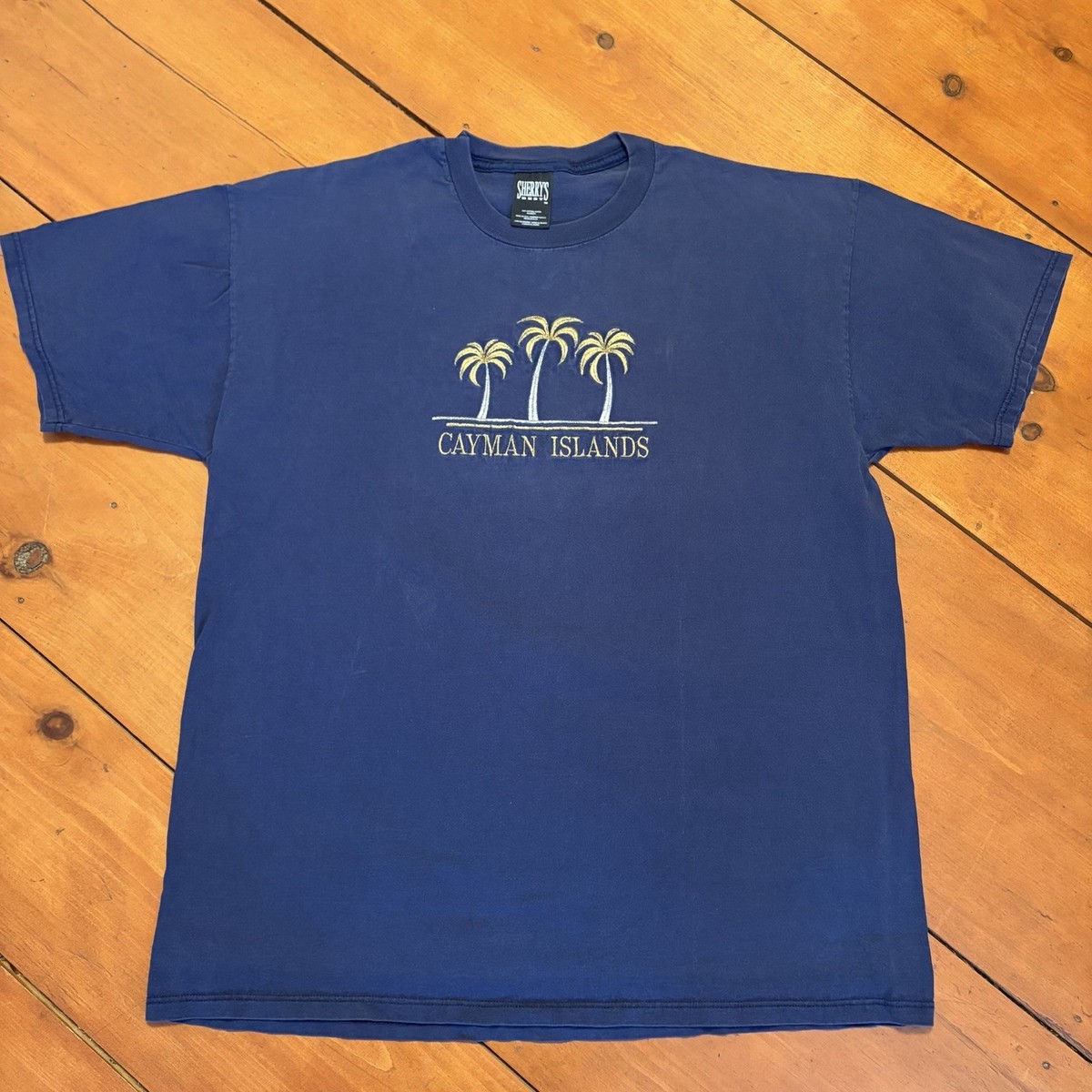 Cayman Islands T Shirt EMBROIDERED XL | eBay