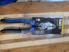 Klein Tools J2000-9NE Lineman's Side Cutting Pliers 9" Journeyman Handle NEW! 