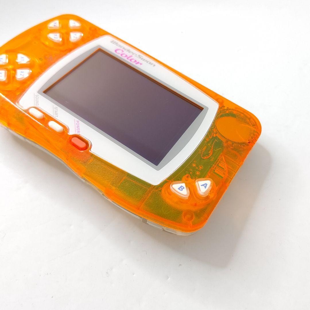 Bandai WonderSwan Color Console Crystal Orange WSC-001