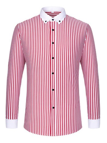 Mens Dress Shirts The White Collar Luxury Business French Cuff Formal Shirts Top - Picture 7 of 17