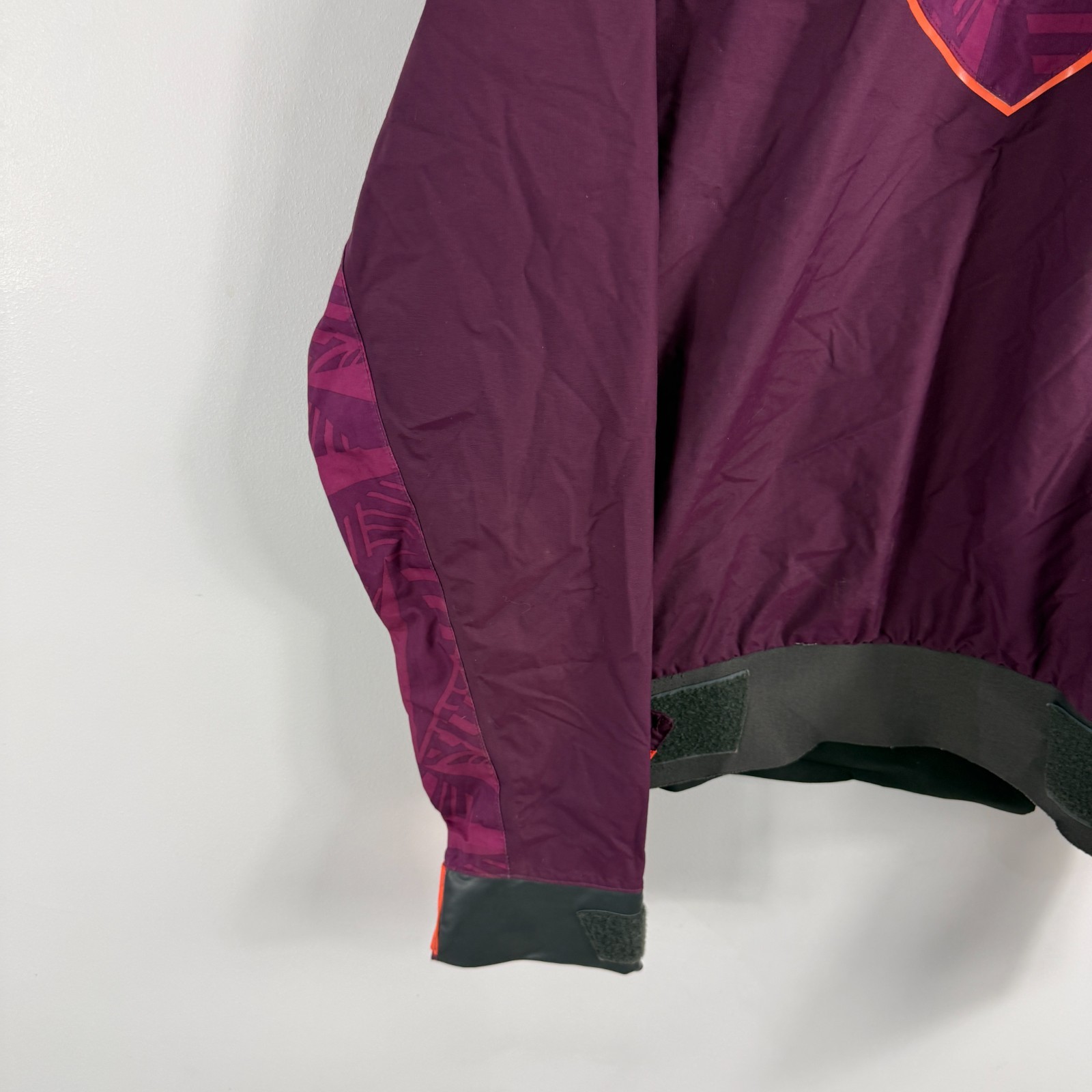 Women's VTG Tribord Decathlon Smock 500 Purple Waterproof Lrg Sailing Sweatshirt image 4
