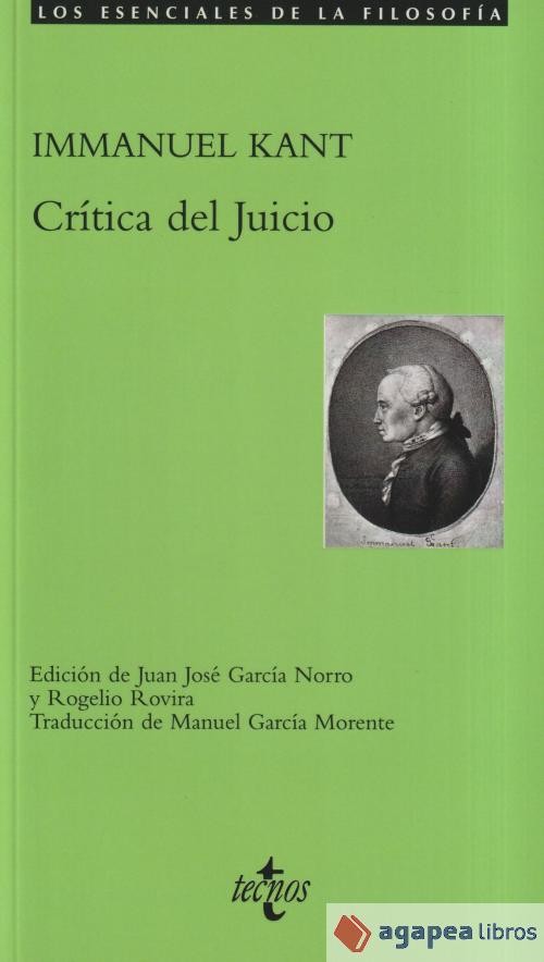 Crítica del Juicio. NUEVO. ENVÍO URGENTE (Librería Agapea)