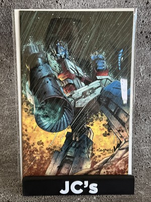 TRANSFORMERS #16 CVR JIMBO SALGADO OPTIMUS COLOR VAR LTD 200 COA TOPSHELFCOMIC