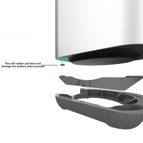 Bouton Power Support Avant Impression 3D Hôte Accessoires pour Macmini M4 - Photo 4/17