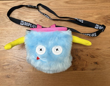 8BPLUS Chalk Bag Medium Chalkbag Blau/Gelb/Pink mit Tragegurt