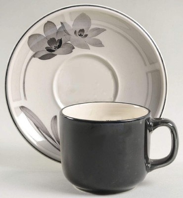 Noritake Black Tango Cup & Saucer 1893727