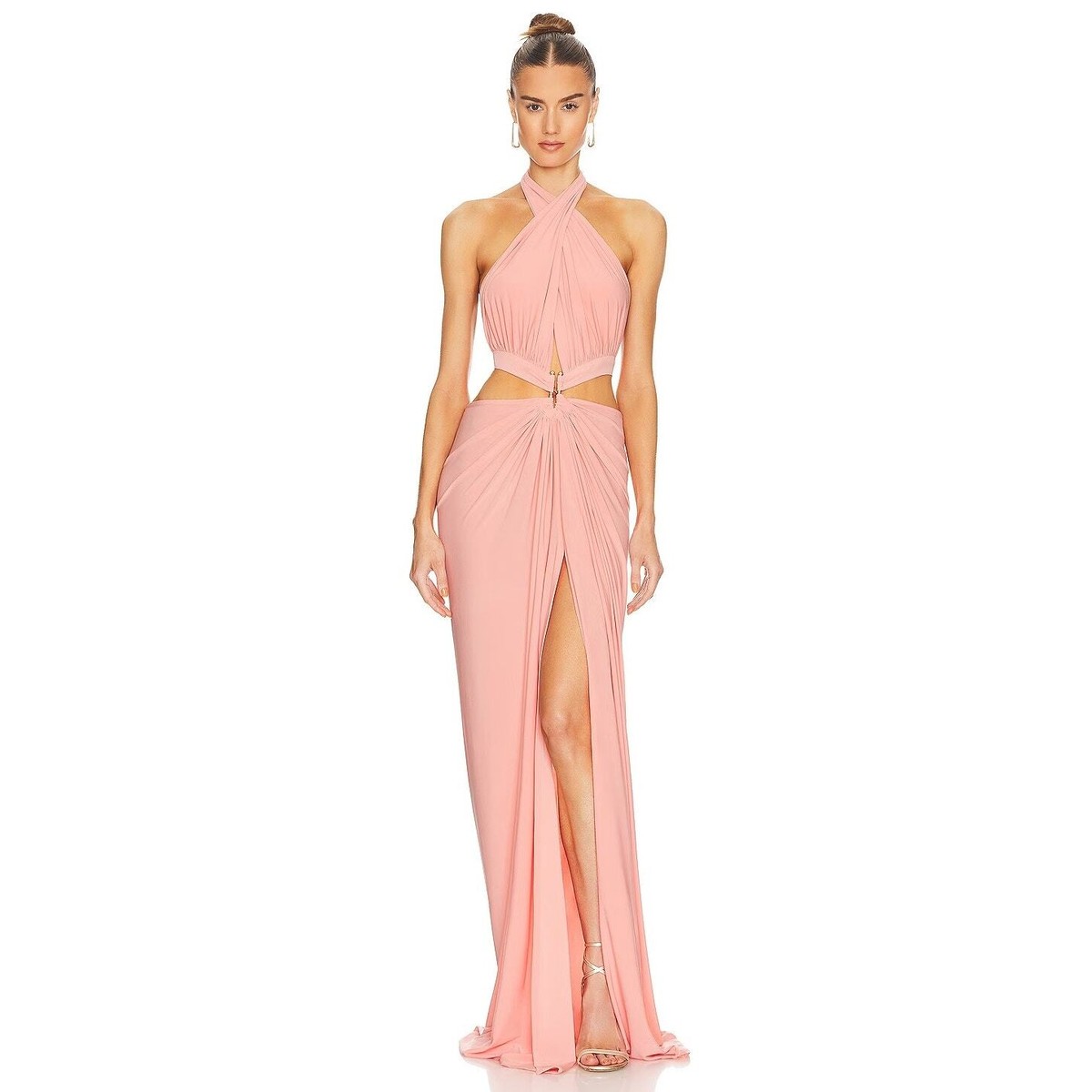 chinese dress ladies Susan Coral Maxi Dress – This is Unfolded