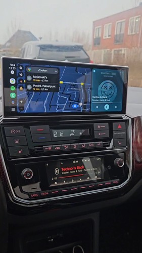 Apple Carplay, Android auto screen Vw UP, vw eUP, Skoda Citigo, Seat Mii - Afbeelding 14 van 20