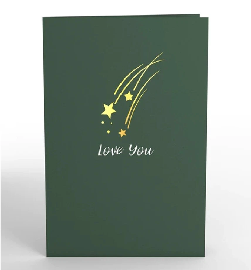 Tarjeta Pop-Up Lovepop Love You to the Moon and Back Aniversario de San Valentín Foto 4 de 4