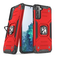 Wozinsky Ring Armor HüLle Mit Magnet Samsung Galaxy S22+ Rot