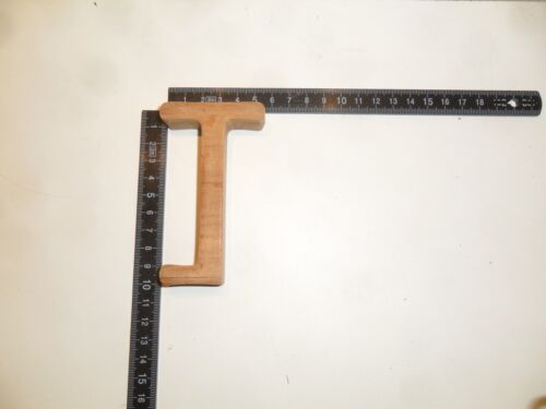 3D Holzbuchstabe aus Teakholz Natur  massiv Holz unbehandelt ca. 10cm - 20mm - Bild 1 von 4